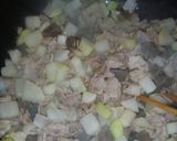 ★丼の素★大根・こんにゃく・豚ver　作り方4写真