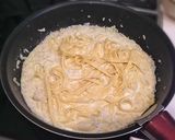 蟹缶de本格*蟹クリームパスタ作り方10写真