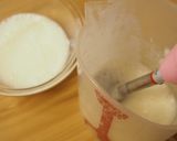 混ぜるだけ！簡単❀ひな祭り３色ムース作り方5写真