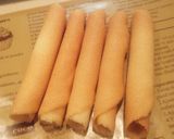 卵白消費♪材料5つでシガレット作り方12写真