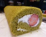 ひな祭りにも♡ママの抹茶ロールケーキ作り方18写真