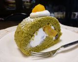 ひな祭りにも♡ママの抹茶ロールケーキ作り方20写真