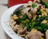 ホウレン草と油揚げの中華炒め作り方5写真