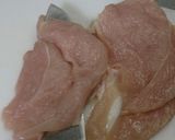 鶏むね肉のハムチーズカツ作り方1写真