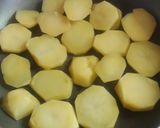 簡単！ピザ風☆じゃがいも重ね焼き作り方1写真
