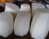 ちょっぴり甘い大根の漬物です。作り方2写真