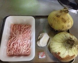 丸ごと新玉ねぎのそぼろあんかけ作り方1写真
