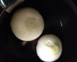 丸ごと新玉ねぎのそぼろあんかけ作り方2写真