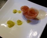 生ハムの花飾り作り方7写真