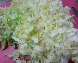 もちもち～♥蓮根のお好み焼き風焼き作り方2写真