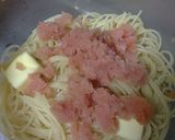 超簡単!めんたいこスパゲティ♬ 作り方4写真