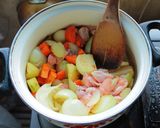 ベジブロスを使った２日目の味カレーライス作り方5写真