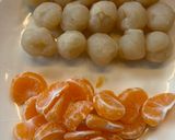 【みかん🍊大福】作り方1写真
