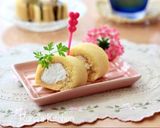 レンジで簡単❤卵1個の米粉ロールケーキ作り方19写真