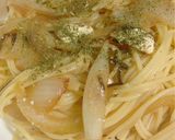 塩昆布と玉ねぎとクリームチーズのパスタ作り方4写真