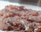 母の故郷の絶品料理・鯵のたたき(なめろう作り方6写真