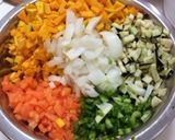 こどもも大好き!野菜いっぱいドライカレー作り方1写真