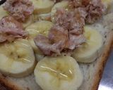 ツナとバナナチーズ♪トースト作り方2写真