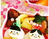 ＊キャラ弁＊　ひな祭りに✿おひなさま作り方5写真
