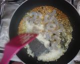 ナスとエビのピリ辛本格トマトパスタ作り方5写真