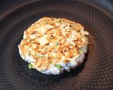 油を使わずヘルシー☆鶏つくねハンバーグ作り方4写真