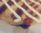 残ったご飯でなんちゃってお好み焼き作り方4写真