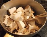 こんにゃくとエリンギのチーズがらめ作り方4写真