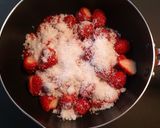 簡単！フレッシュ食感の苺ジャム作り方3写真