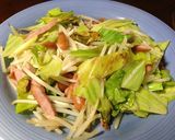 コスパ高☆もやしとキャベツのにんにく炒め作り方5写真