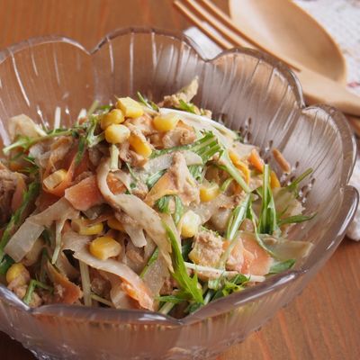 ⭐️mhrs⭐️ デリ風♪ツナマヨごぼうサラダ by emyo 【クックパッド】 簡単