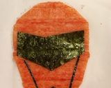 トッキュウジャー♡簡単♡キャラ弁♡作り方4写真