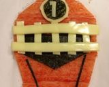 トッキュウジャー♡簡単♡キャラ弁♡作り方7写真