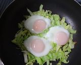 朝食に野菜をプラス!キャベツ卵作り方5写真