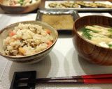 ホタテ貝柱と塩昆布の炊き込みご飯♪作り方6写真