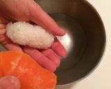 ひな祭りにサーモンとハマチのにぎり寿司作り方6写真