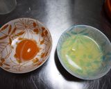 目からウロコ☆卵黄と卵白への仕分け作り方4写真