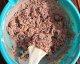 ラムレーズンのチョコレートケーキ作り方5写真