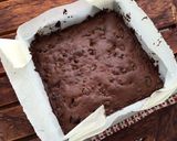 ラムレーズンのチョコレートケーキ作り方8写真