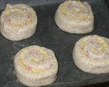 チーズ＆ベーコンパン。手捏ねパン作り方11写真