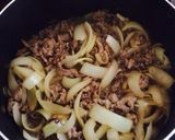 普通の牛丼作り方1写真