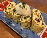 ひじき入り厚焼き玉子作り方3写真