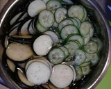 ナスときゅうりの塩昆布和え作り方1写真