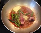 アスパラとベーコンのバター醤油パスタ作り方7写真