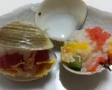 ちらし寿司のワンはまぐり!作り方1写真