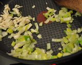 フライパン一つで！かに玉風あんかけ作り方2写真
