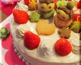 共立て♡２1ｃｍ型ふわふわスポンジケーキ作り方27写真