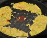 フライパン一つで！かに玉風あんかけ作り方6写真