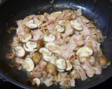 簡単！カルボナーラ風♪さっぱり味のパスタ作り方3写真