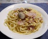 簡単！カルボナーラ風♪さっぱり味のパスタ作り方6写真