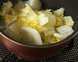 本気の白菜消費に♪白菜のお味噌汁作り方4写真